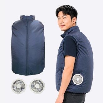미모아 에어쿨링 선풍기조끼 초강력 6000rpm